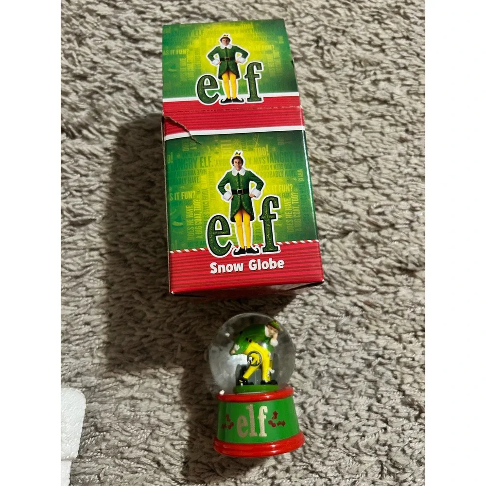 Elf‎ Movie Snow Globe Buddy the Elf Christmas Holiday Fun Decoration Gift
